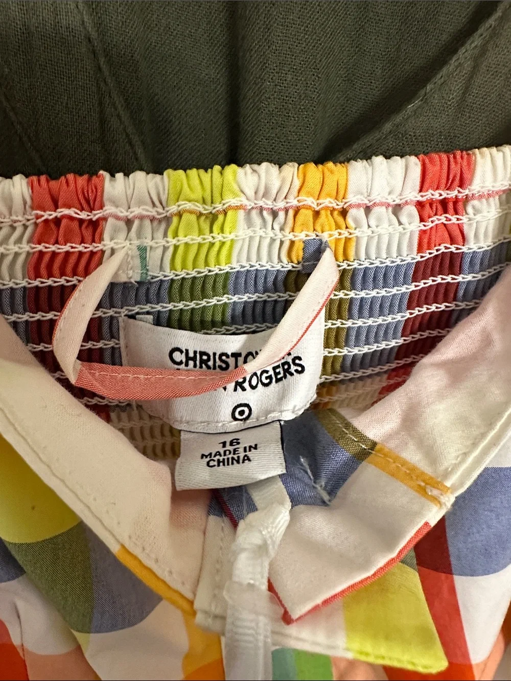 Christopher John Rogers color block dress - Picture 5 of 5